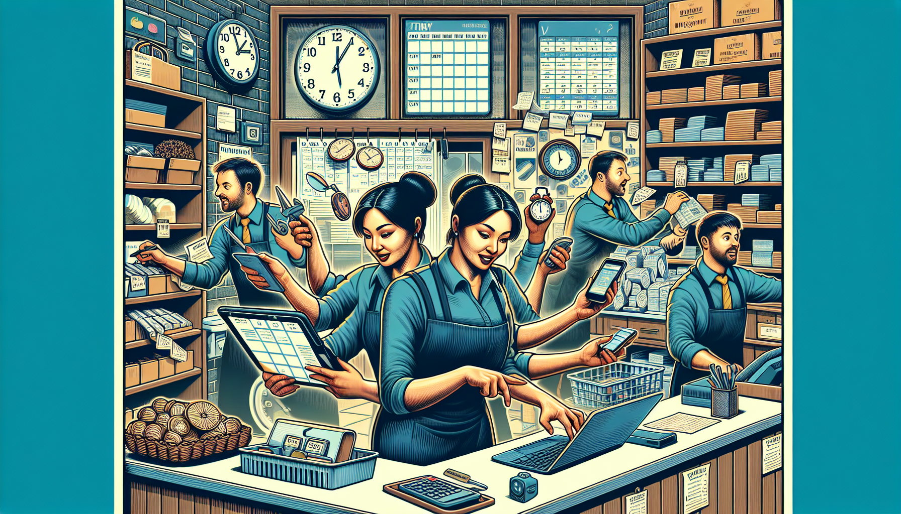 Time Management for Small Business Owners in the Retail Industry